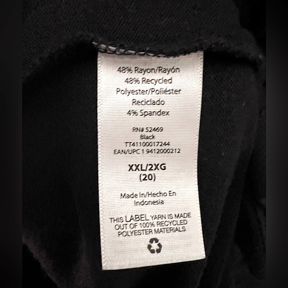 Women’s Cowl Neck Black Oversized Comfy Sweater! Size XXL (20)! 🖤 - Picture 7 of 9